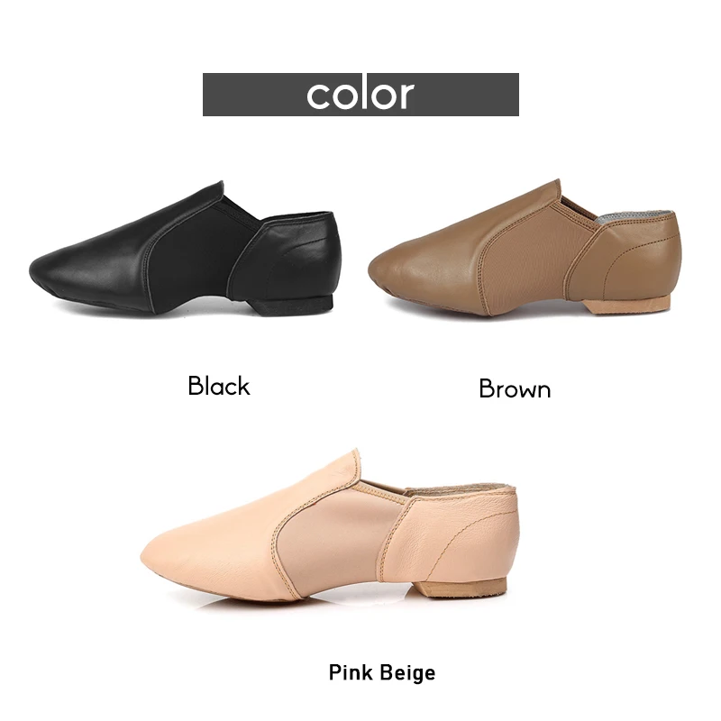 DKZSYIM Women Jazz Sneakers Genuine Leather Dancing Shoes for Men Adult Kids Girls Black sports Boots Jazz Dance Excercise Shoes