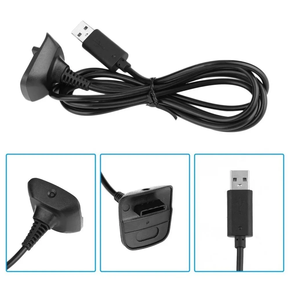 Onleny 1 5 м usb кабель для зарядки шнур питания линия Xbox 360 беспроводной контроллер