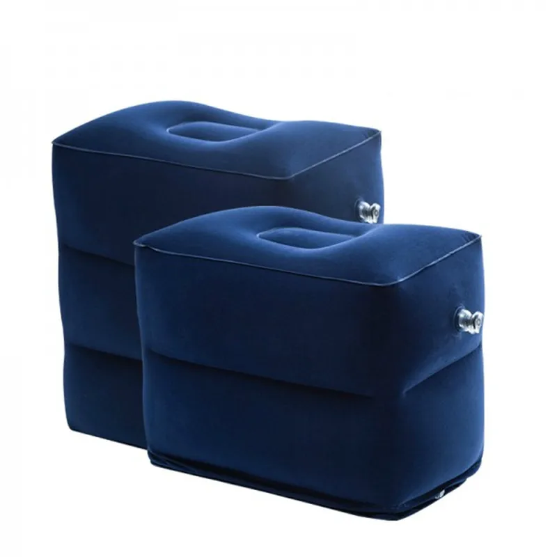 Надувная дорожная подушка для ног подставка самолета автомобиля автобуса