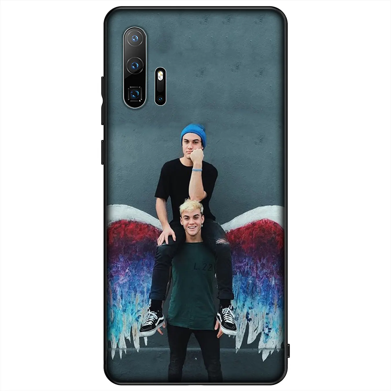 Долан близнецов поп мягкий чехол для huawei Y9 Y7 Y6 Prime 2019 2018 Honor 20 10 9 9X 8C 8X8 Lite 7C 7X 7A Pro |