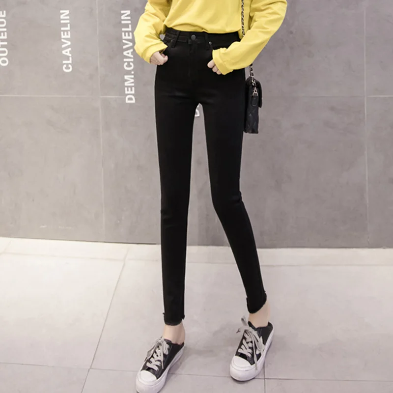 Женские джинсы обтягивающие джинсовые брюки весна-лето 2019 женские Сексуальные