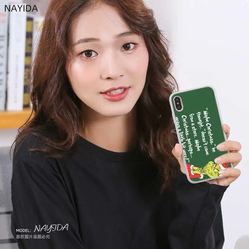 

Soft Case For Xiaomi Redmi 9a 7a 8a Note 10 9 8 7 Pro Max 10s 9s 8T Prime 9at 5G Fashion Cover How the Green ofMonster Grinch
