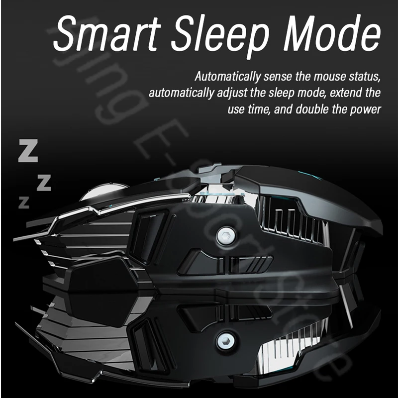 ergonomic 2 4ghz wireless gaming mouse computer mice gamer laptop optical mouse professional mouse gamer 6400dpi free global shipping