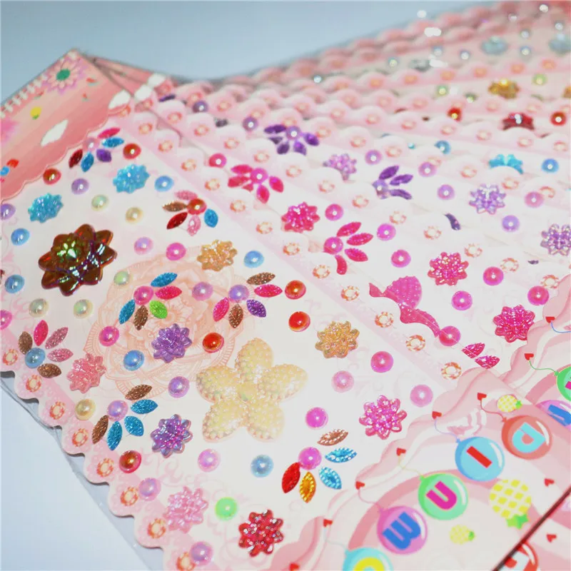 Красочные Стразы Морская звезда наклейка с цветком Diy Ювелирные изделия ананас