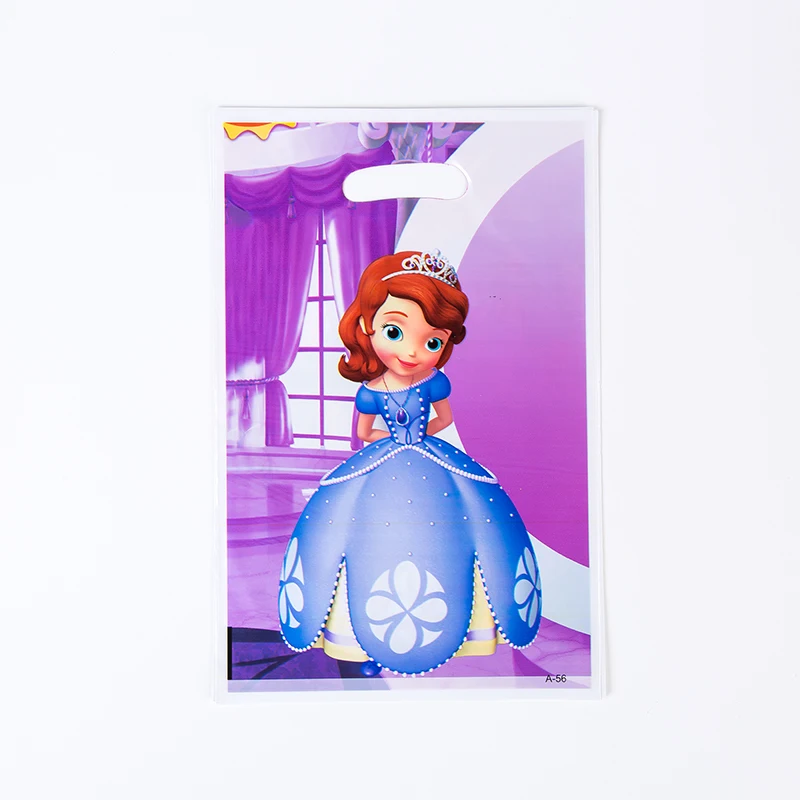 Одноразовая Скатерть Disney мультяшная Принцесса София для дня рождения бумажные
