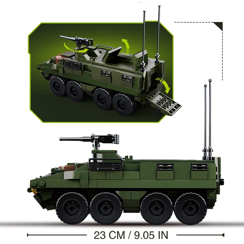 Конструктор хищник бронированный автомобиль вертолет самолет набор блоков