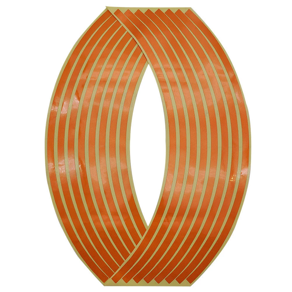 16 шт. универсальные водонепроницаемые отражающие наклейки на обод колеса