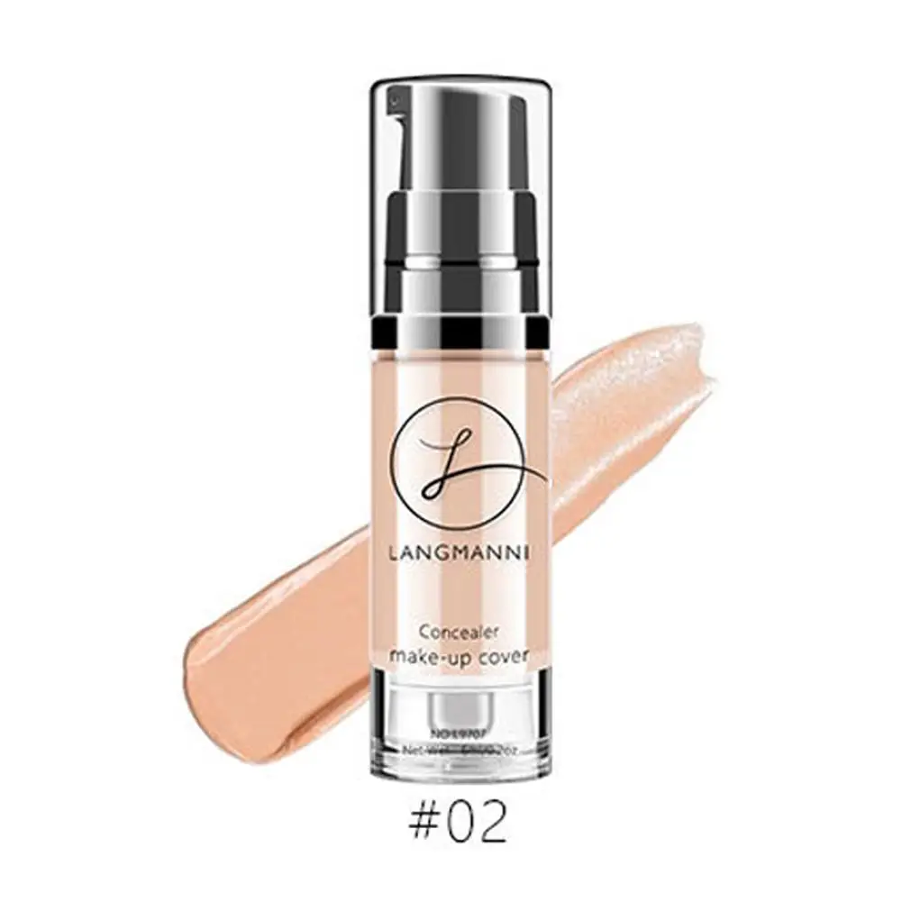 

High Quality Professional Makeup Liquid Foundation Concealer Brightening Skin Color Waterproof No Melting Makeup BB Cream