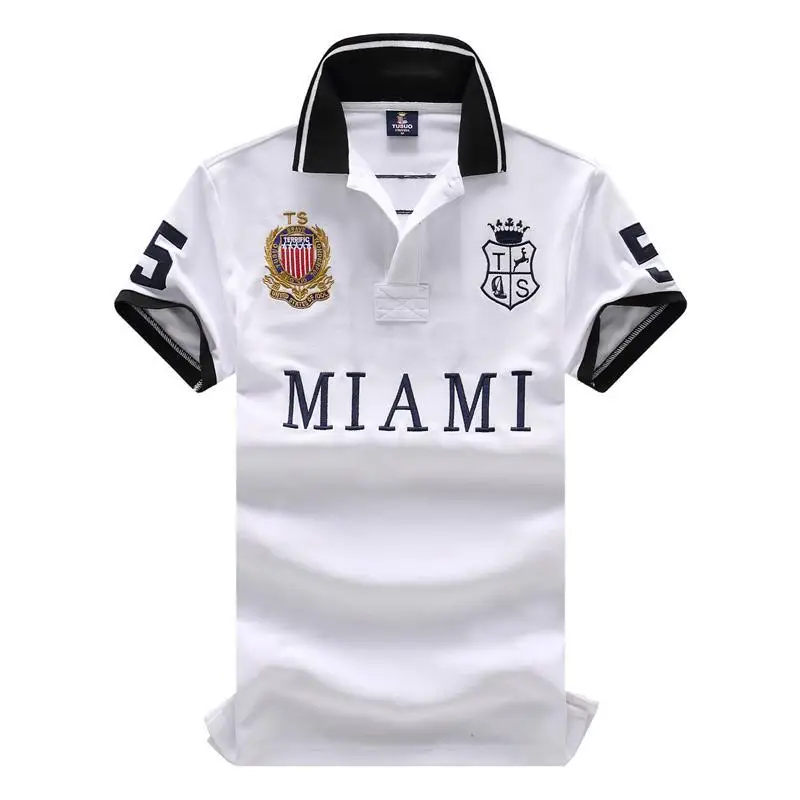

2022 Summer Sports Men's Men Polo Short Sleeve Cotton Casual Printing Anti-shrink Shirts Top Quality Clothing Polos Hombre Tees