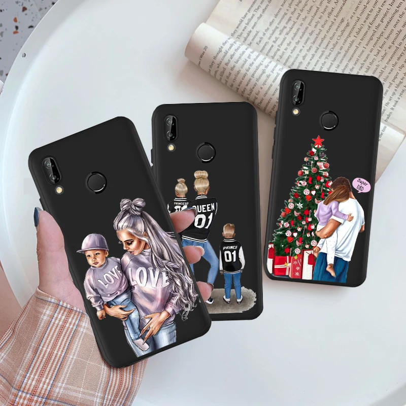 Модный чехол для телефона с рождественской елкой Huawei P30 P40 P20 Lite Pro P Smart 2020 Y5 Y6 Y7 2019
