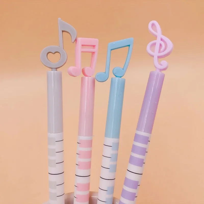 4 шт. музыкальная гелевая ручка избиение нот Корейская версия силиконовая