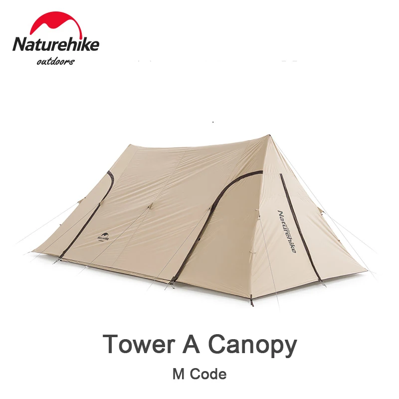 

Naturehike A Tower Canopy Tent 150D Oxford Cloth Waterproof Sunscreen Portable Outdoor Camping Large Space Awning With Screen