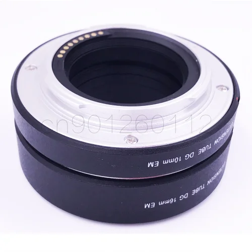 Кольцо для объектива камеры с автофокусом Макро Удлинитель 10 16 мм Canon EF M