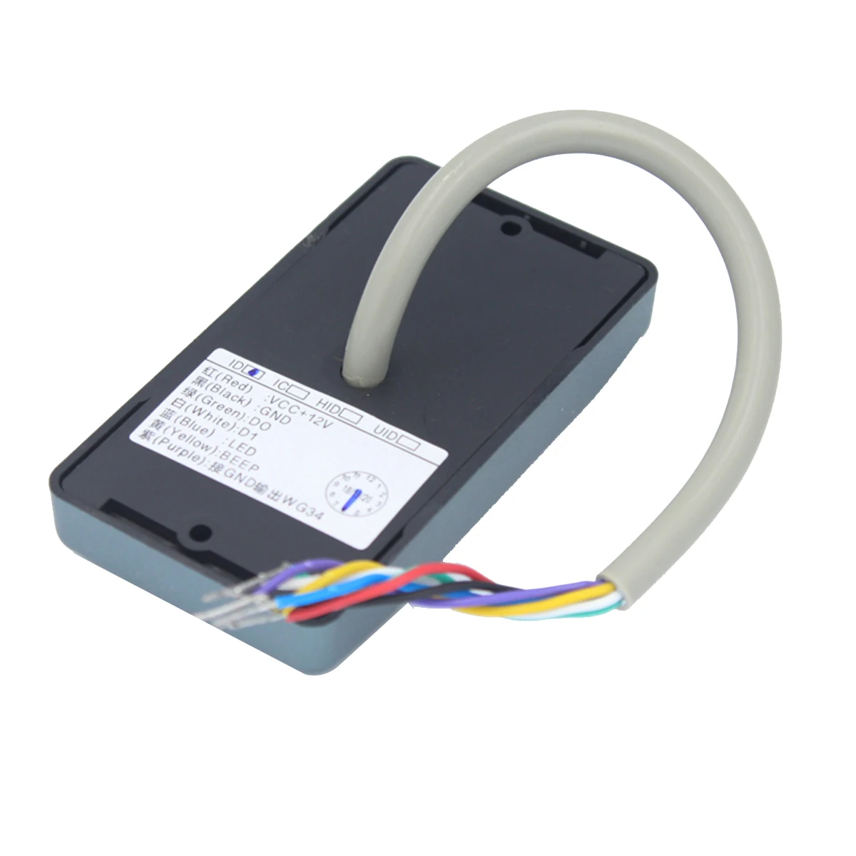 125 кГц контроль доступа RFID считыватель карт IP65 Водонепроницаемый Wiegand 26 34 кардридер светодиодный индикатор Безопасности RFID EM пропуск считыватель
