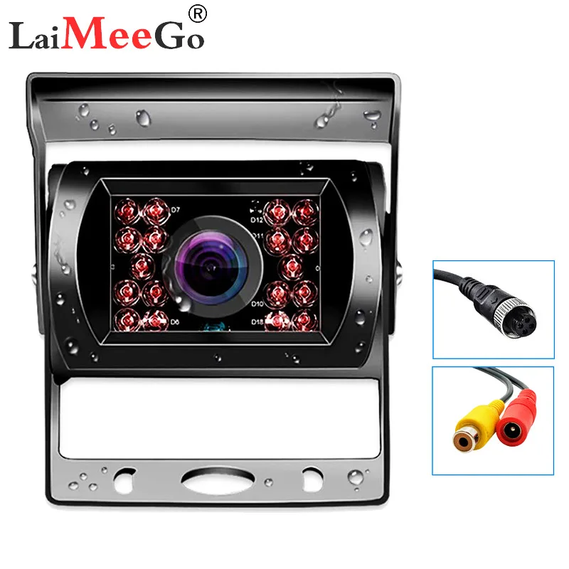 12 24 В ИК светодиодный CCD камера заднего хода парковочная вида ночного видения