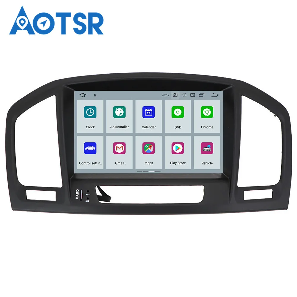 Автомобильный DVD-проигрыватель Android 9 для Opel Vauxhall Holden Insignia 2008-2013 автомобильная