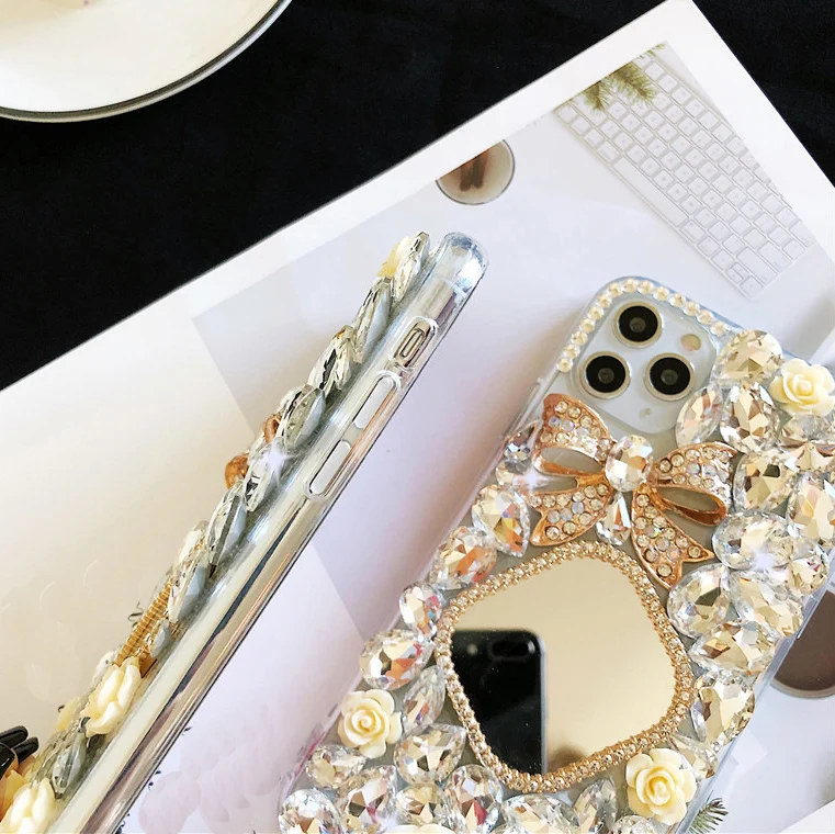 

Sunjolly for Apple iPhone 12 Pro Max Case iPhone 11 Pro Max X Xs Xs Max 8 7 6 5 Plus Phone Case Diamond Cover iPhone 12 coque