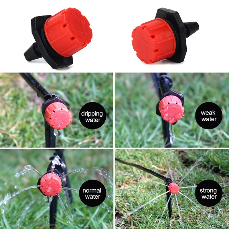 100 шт./упак. регулируемая микрокапельная система орошения поливные спринклеры