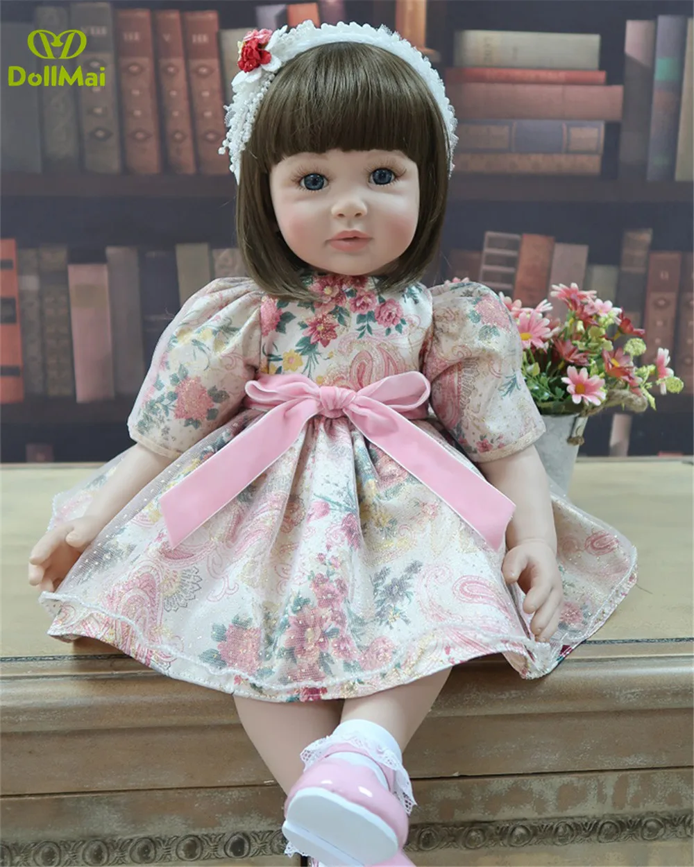 Exclusive Reborn toddler doll 24&quot60cm soft silicone vinyl reborn girl dolls bebe princess l.o.l bonecas surprises gift to | Игрушки и