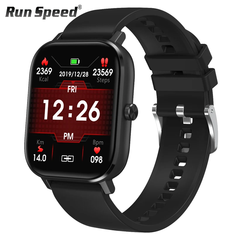 Смарт часы DT35 для мужчин и женщин сенсорный экран Bluetooth фитнес трекер измерение