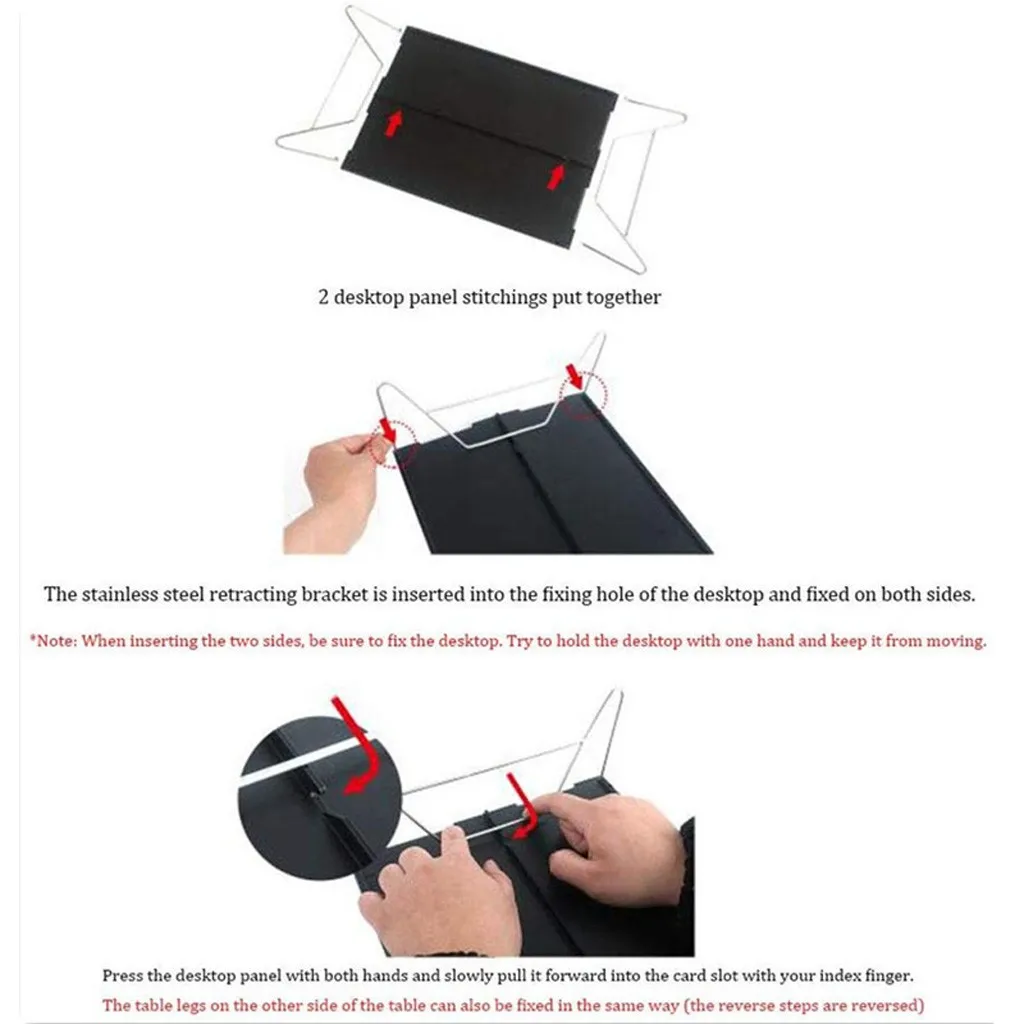 High Quality Outdoor Mini Folding Table Mountaineering Riding Camping Barbecue Matching Portable Aluminum Coffee | Спорт и