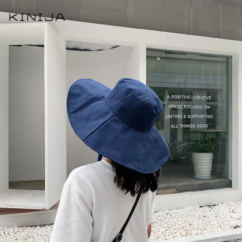 Шляпа рыбака с широкими полями для девушек тонкая панама от солнца пляжа и отдыха