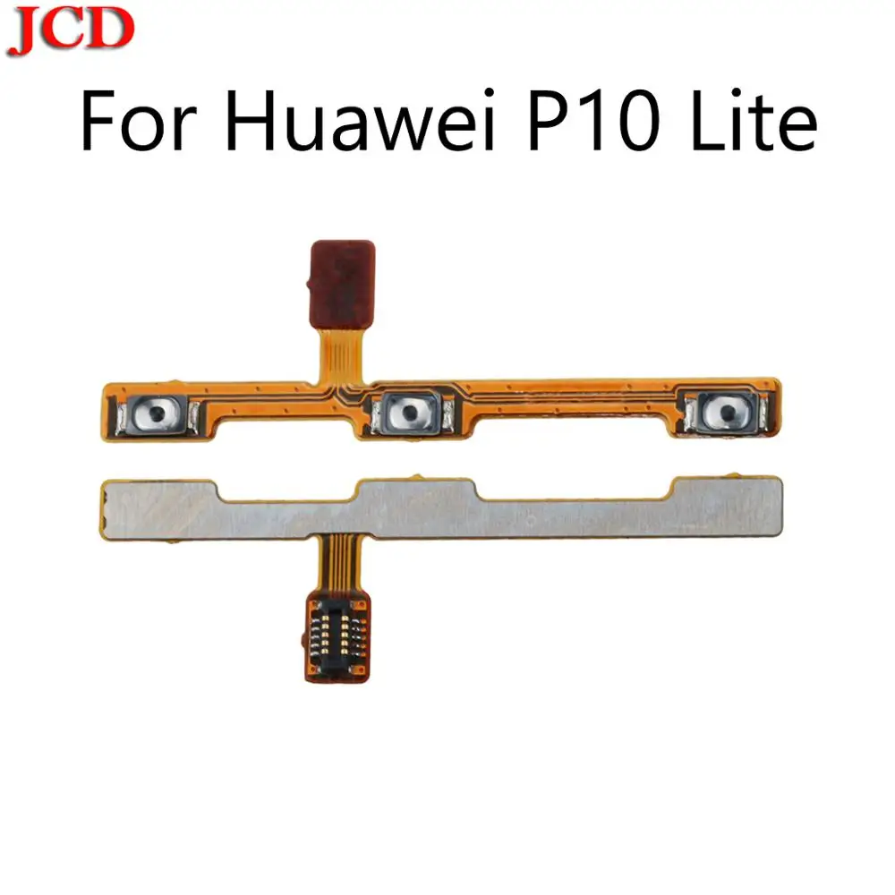 JCD Новый гибкий кабель с кнопкой включения/выключения громкости для huaweiP10 Lite