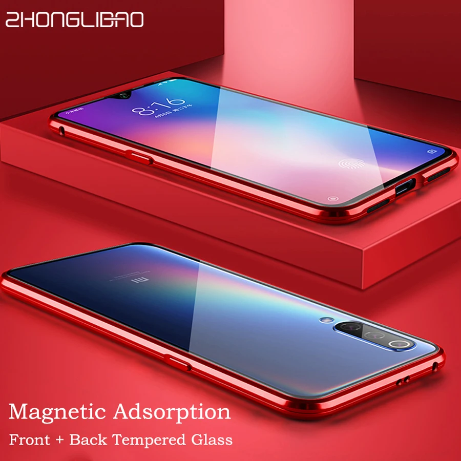 Роскошный Магнитный чехол для Redmi K20 7A Note 8 7 Pro Xiaomi Mi Cc9 Cc9e 9t Cc 9 Se 128 ГБ глобальное