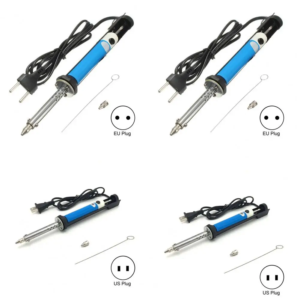 

Electric Soldering Iron Adjustable Temperature High Efficiency Long Lasting Conical Needle Electric Corded Soldering Iron for PC