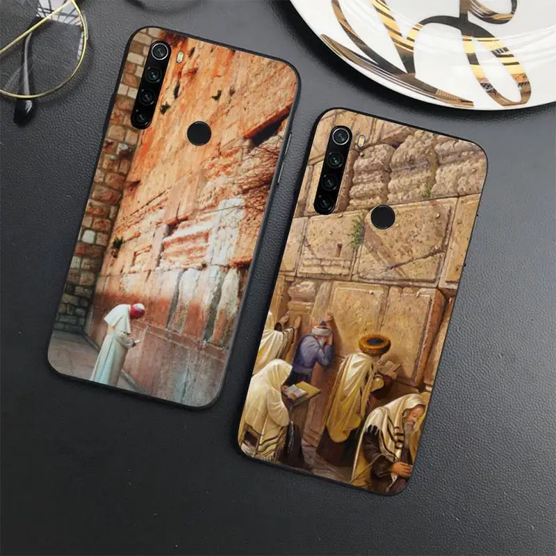 

Jerusalem Western Wall pattern Phone Case For Xiaomi Redmi note 7 8 9 t max3 s 10 pro lite coque shell cover funda