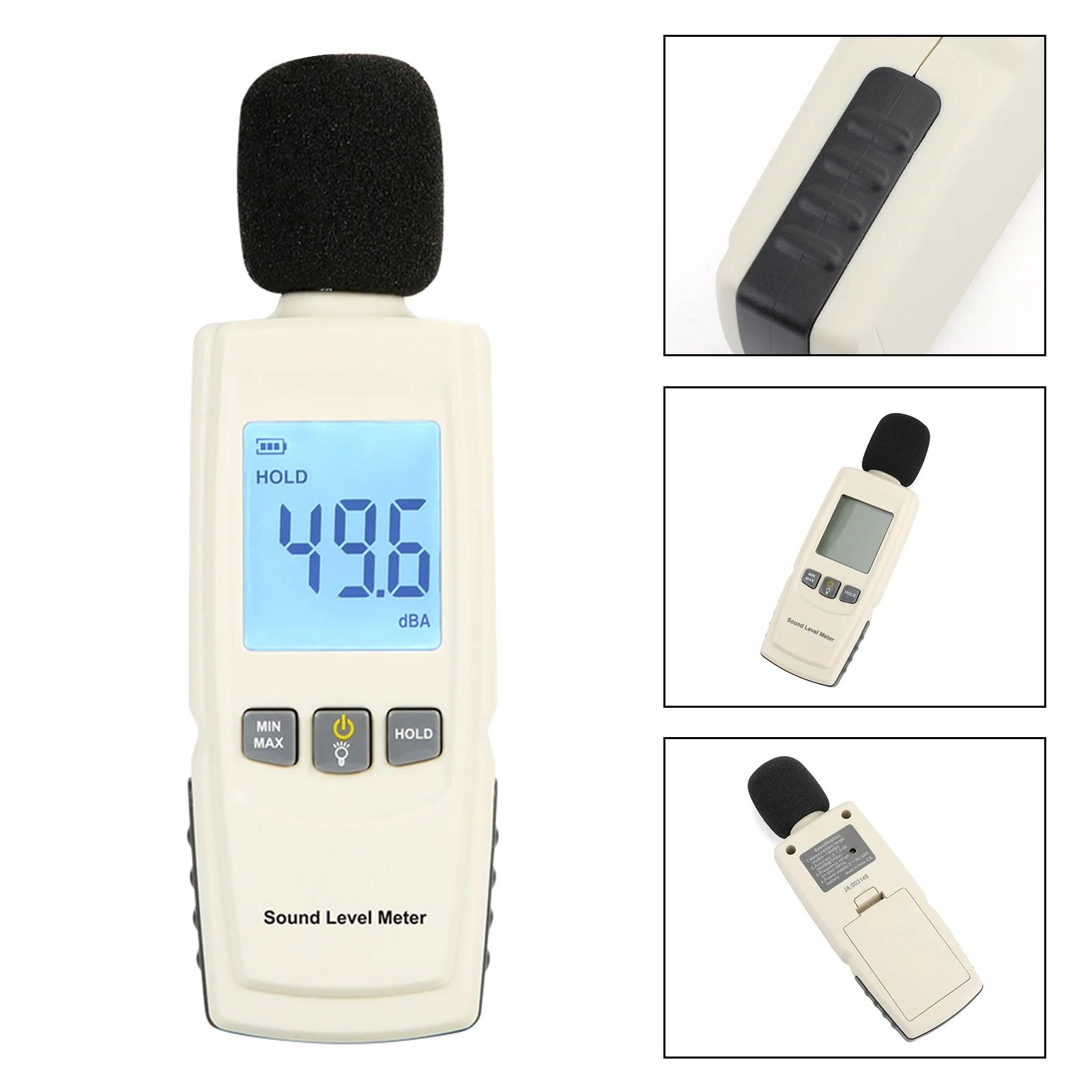 

Noise Measuring Instrument db Meter Mini Audio Sound Level Meter Decibel Monitor 30-130DB GM1352 Digital LCD Display