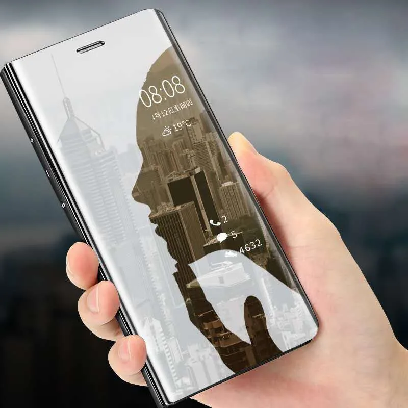 Флип-чехол с зеркалом для huawei P9Lite P8Lite P30lite P30pro P10Plus P10 P20 умный чехол P10Lite P20Pro P20Lite |