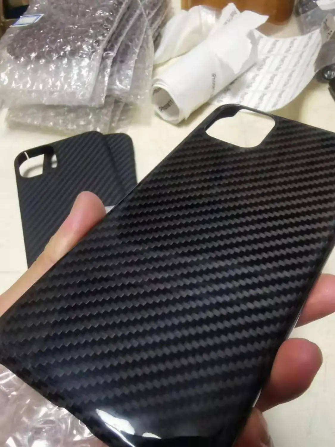 

Original Carbon Glossy Ultra-light 100% Real Carbon Fiber Cover for Iphone11 Case for Iphone 11 Pro Max Fiber Full Cover Cases