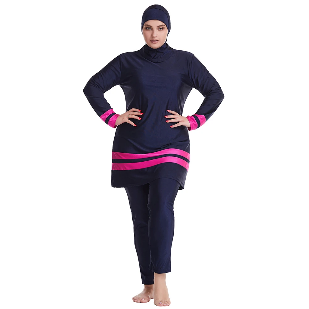 2022 мусульманские модные купальники мусульманская скромная одежда с полным