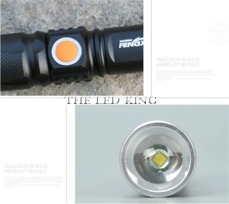 Миниатюрный светодиодный фонарик с USB уличный фонарь для кемпинга