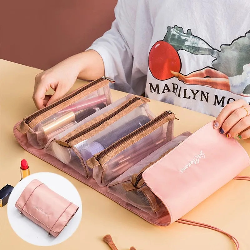 

Outdoor Girl Makeup Bag Women Travel Cosmetic Bag Waterproof Toiletries Organizer Female Storage Make Up Cases