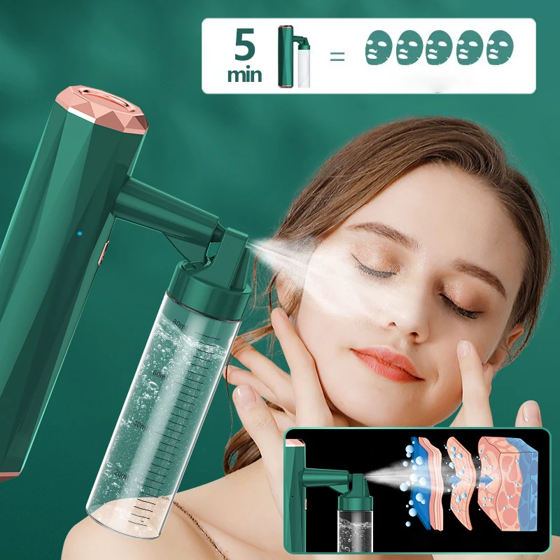 

Nano Face Steamer Women Facial Sprayer Spa USB Face Moisturizer Humidifier Oxygen Injection Instrument Skin Care