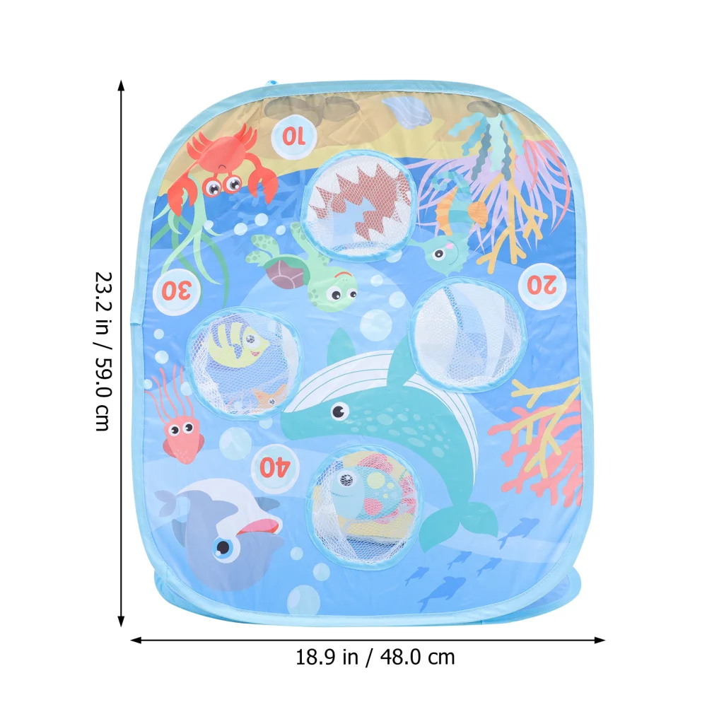 

1 Set Foldable Sandbag Board Kids Toss Game Playset Creative Party Game Supplies
