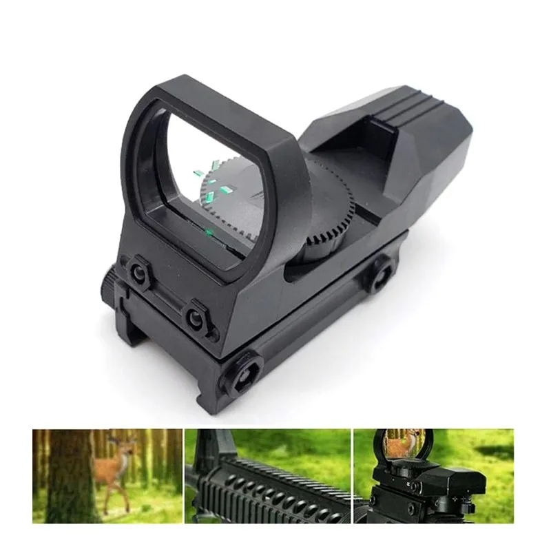 20 мм рельсовый прицел охотничья оптика голографическая красная точка зрения