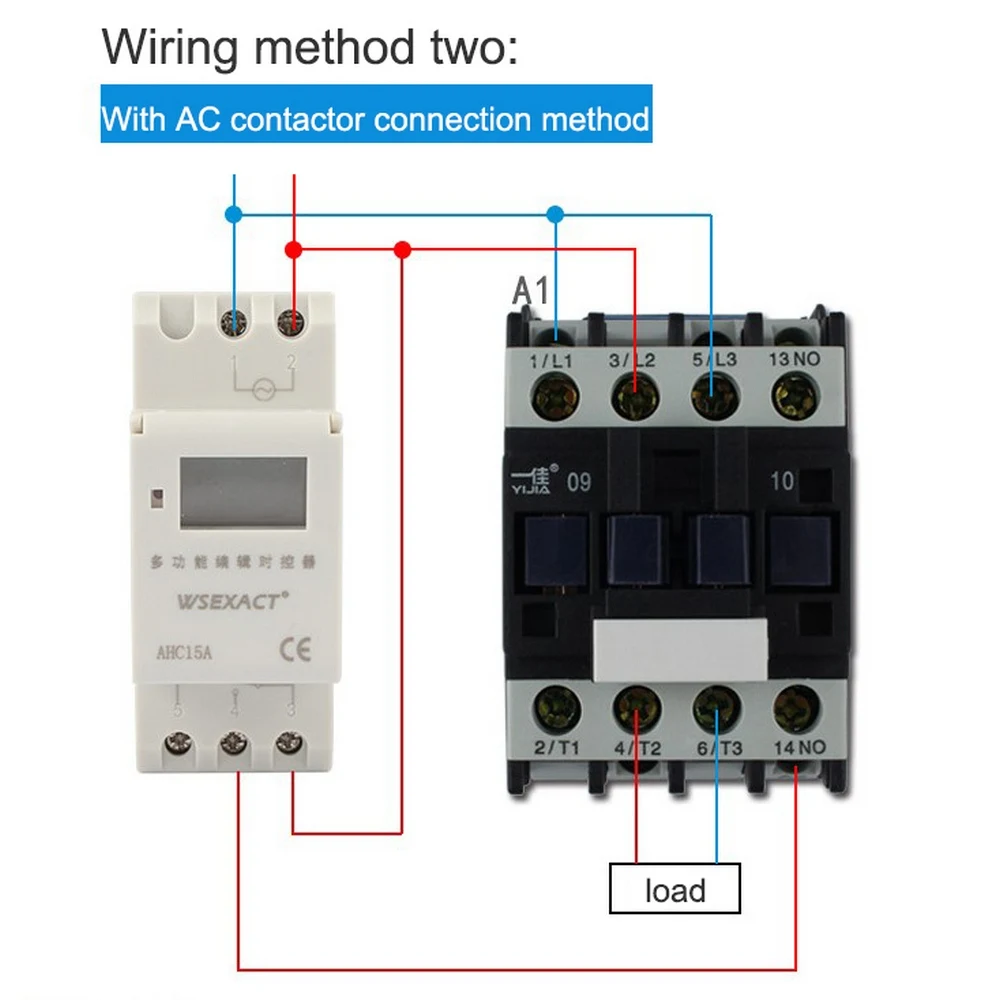 Time Switch 240V 30A Din Rail Programmable Digital Timer AHC15Azb18b Relay Control Power Electronic Weekly | Инструменты
