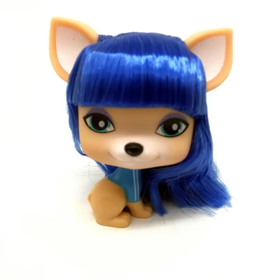 doll c Милый щенок голова собаки кукла модель игрушки Дети Девочка Играть Дом кукла подарок на день рождения украшение дома - Цвет: doll c