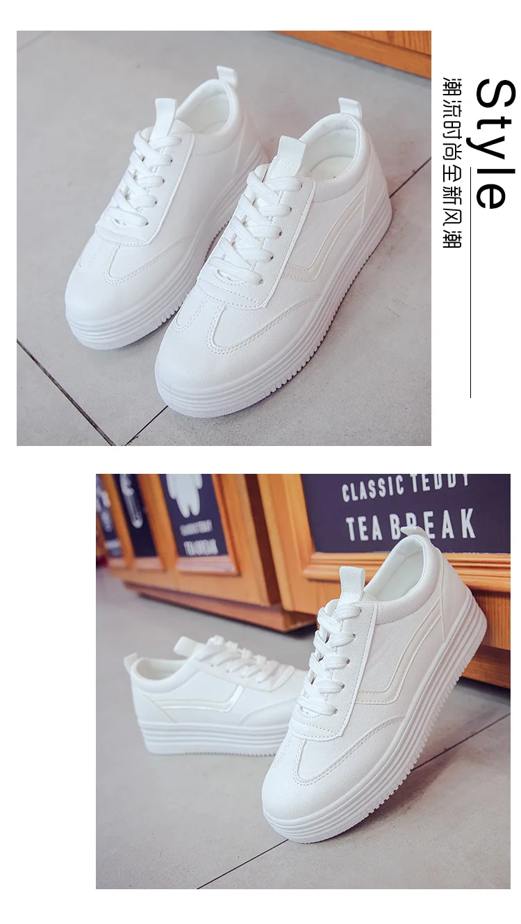 Women Shoes Autumn New Style Casual Sports Fashion Shoes Korean-style Stylish Versatile White Shoes Women's
