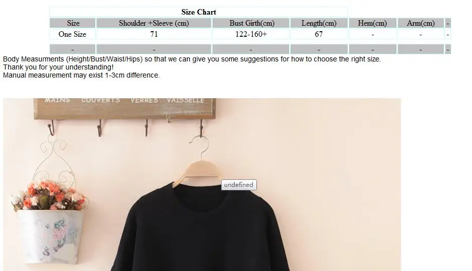 Женский свободный свитер из кроличьей шерсти большого размера Сезон осень-зима