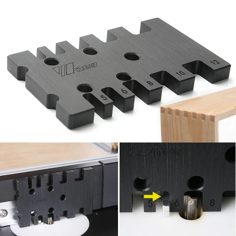 Высокоточный Калибр для карты Tenon метрический и имперский деревообработки