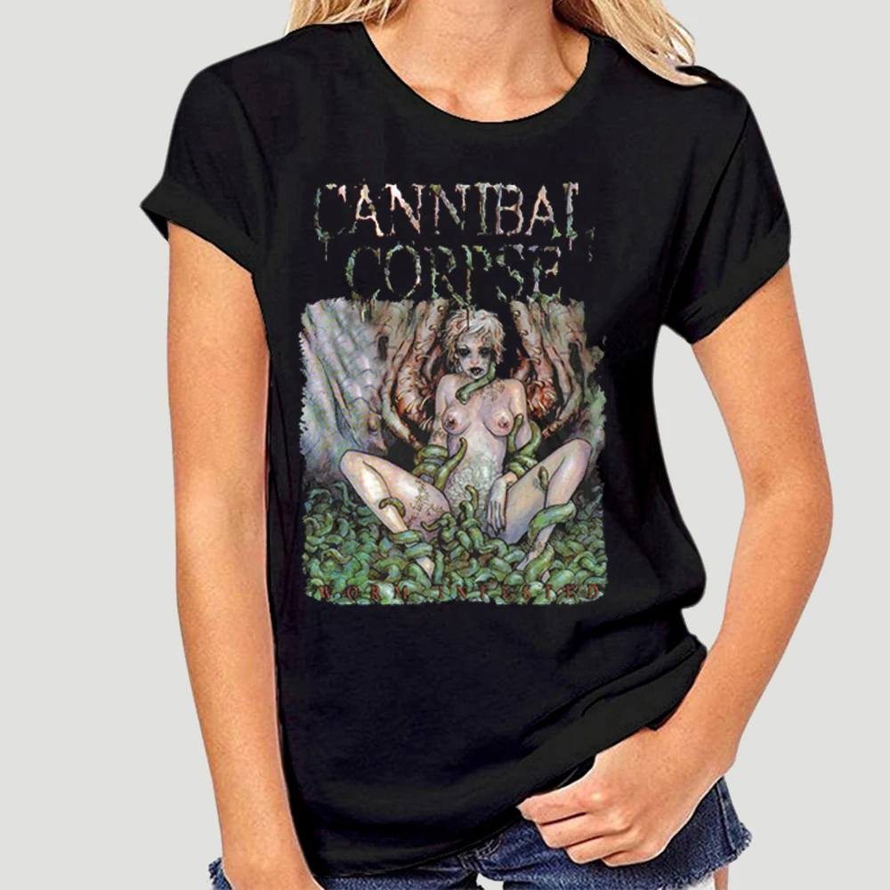 Кровавый труп жесткой смерти металлический Cannibal кровотечение s T Shirt 0825D|Мужские
