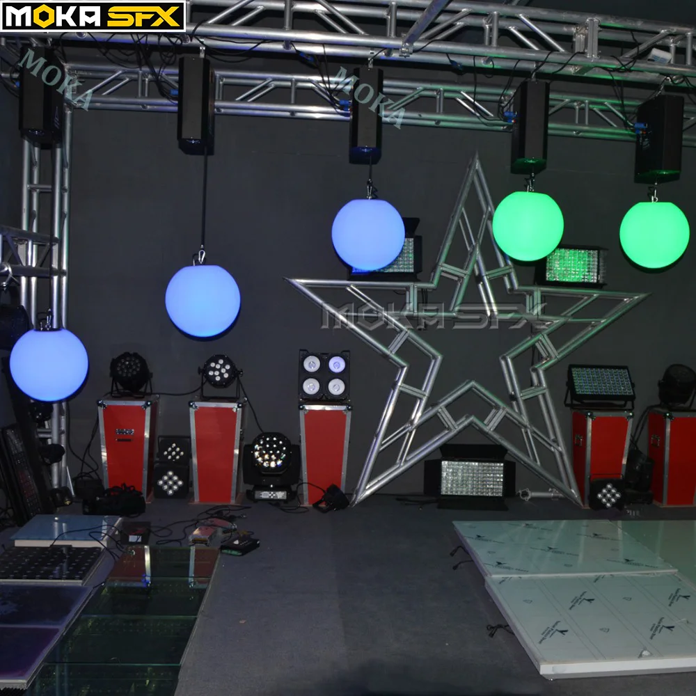 Полноцветный сценический кинетический светильник 4 шт./лот светодиодный