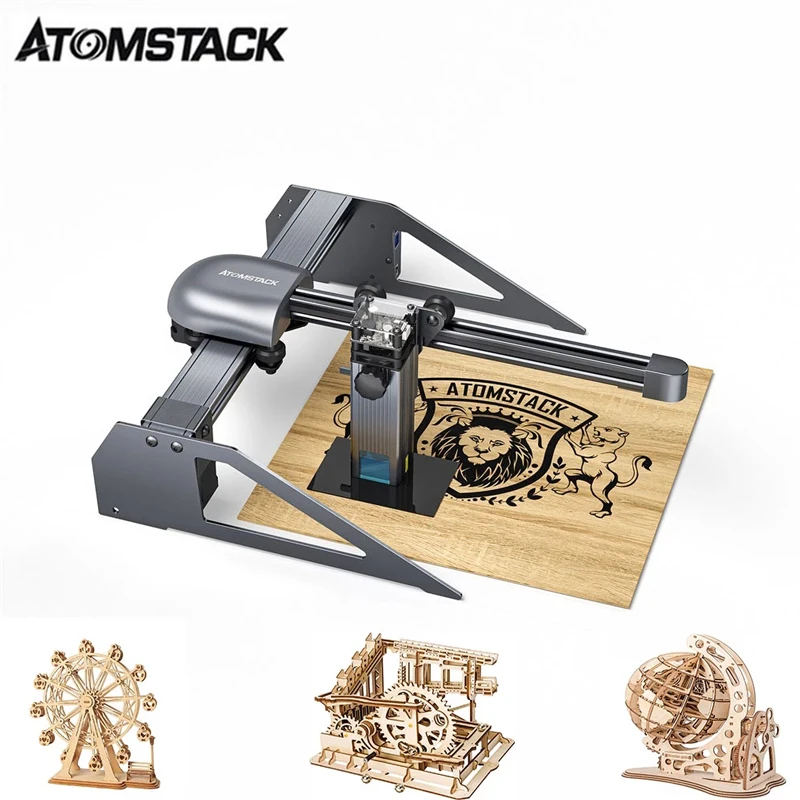 

New ATOMSTACK P7 M40 40W Mini Portable Desktop Wood Acrylic Metal Leather Laser Engraving and Cutting Machine