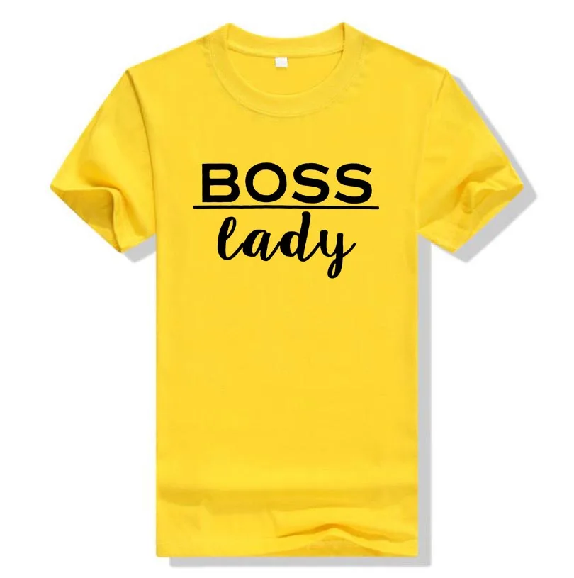 Хипстерская женская футболка с принтом Tumblr Boss Lady буквы Baby Повседневная забавная