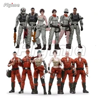 12pcs 118 oytoy 10 5cm action figure mech maitenance type ab female soldier military model toys collection