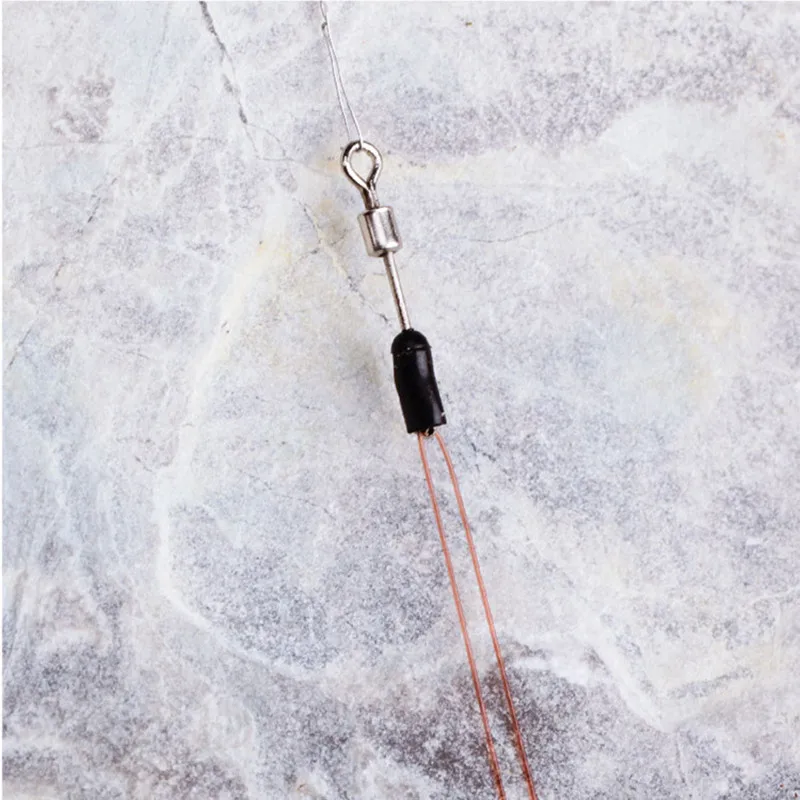 30 шт./лот шарикоподшипник поворотные Прочные Кольца рыболовный соединитель для